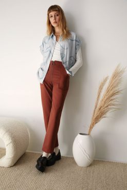 Pantalons | Eve Gravel Pantalon Reed