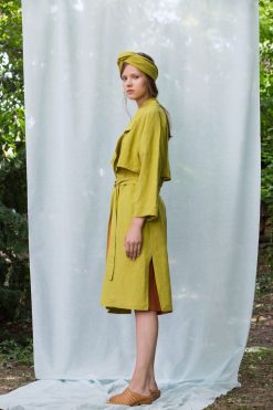 Vestes Et Vestons | Eve Gravel Trench Coat Muscat