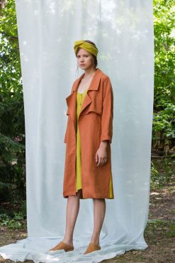 Vestes Et Vestons | Eve Gravel Trench Coat Muscat