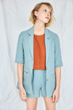 Vestes Et Vestons | Eve Gravel Blazer Cafe De Nuit