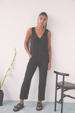 Jumpsuits | Eve Gravel Jumpsuit Owl Moon