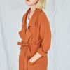 Vestes Et Vestons | Eve Gravel Trench Coat Cypres