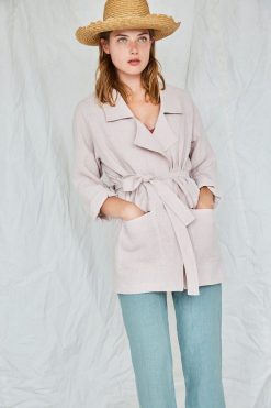 Vestes Et Vestons | Eve Gravel Trench Coat Cypres